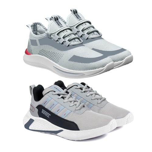 BRUTON Combo Pack of 2 Sneakers Casual Shoes - Image 2