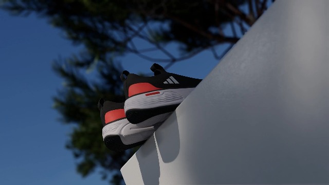 adidas Men's Cloudfoam Running Sock - Image 3