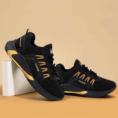 BRUTON Men's Casual Shoes - Black - Image 4