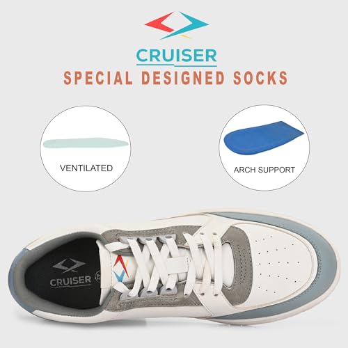 Cruiser Mens Sneaker - Cushioned Insole - Image 5