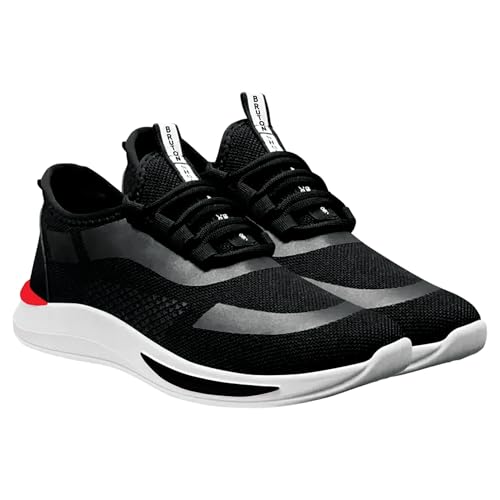 BRUTON Running Shoes Sport Shoe for Men & Boys - Black - Image 2