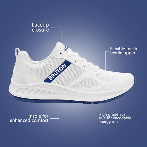 BRUTON EVA Lite Shoes for Men - White - Image 4