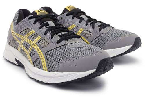 ASICS Men's Gel-Contend 5 Clay Grey/Light Mustard Running Shoe - Image 3