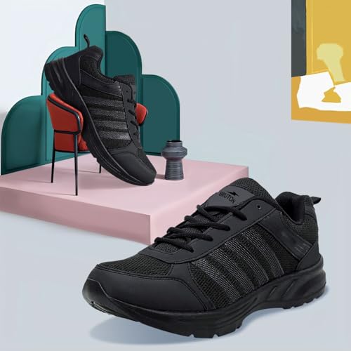 BRUTON EVA Lite Sneakers Casual Shoes for Men - Black - Image 3