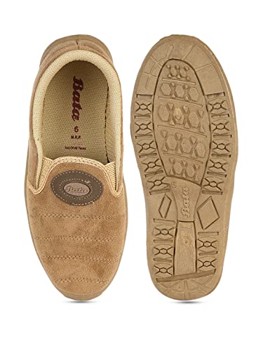 Bata Men Casual Slipon Shoes - Beige - Image 5