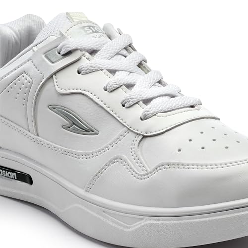 ASIAN Men's White Casual Sneaker - Image 5
