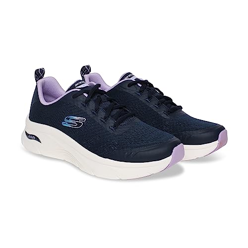 Skechers Women's Arch Fit D'Lux Cozy Path Lace Up Shoe - Image 3