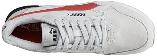 Puma ST Runner v4 SD Sneaker - Gray Red Black - Image 5