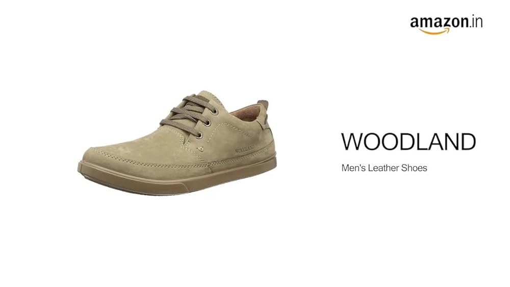 Woodland Men's Leather Casual Shoes - Image 3