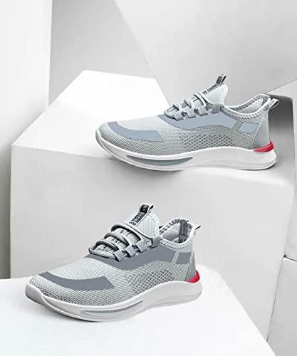 BRUTON Casual Running Shoes - Grey - Image 3