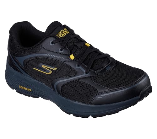 Skechers Men's Running Shoes - Black/Yellow - Image 5