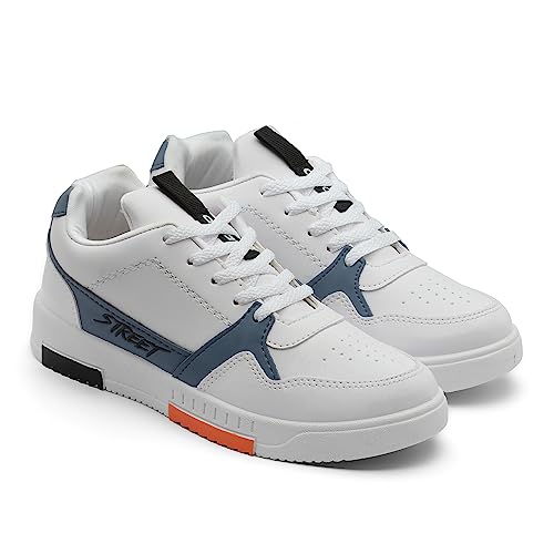 ASIAN Men's White Casual Sneaker - Image 2
