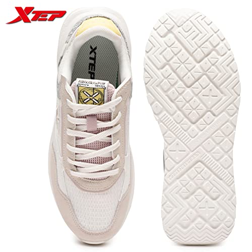 XTEP Lace-Up Casual Shoes Colorblock Design - Image 5