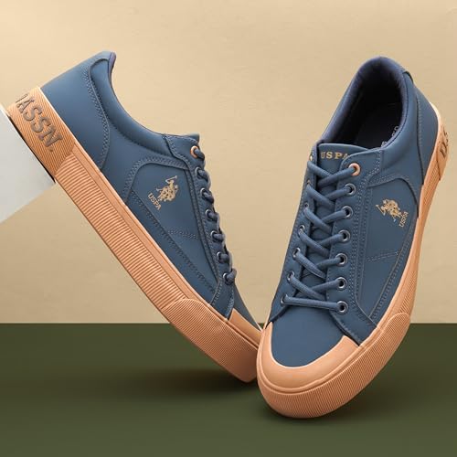 U.S. POLO ASSN. Ruben Casual Sneaker for Men - Grey - Image 3