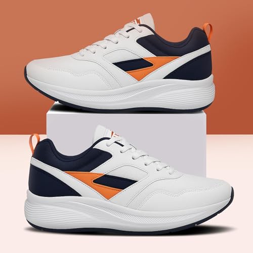 BRUTON EVA Lite Lightweight Shoes for Men - White - Image 3