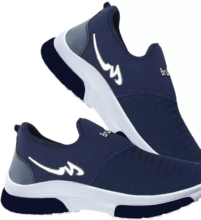 BRUTON Combo Pack Sneakers Running Casual Shoes - Blue Grey - Image 5