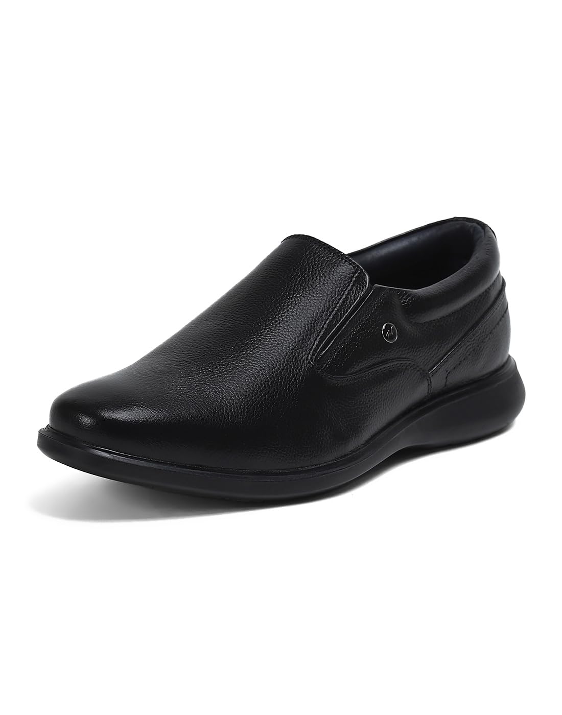 Monte Carlo Mens Solid Slip on Leather Shoes