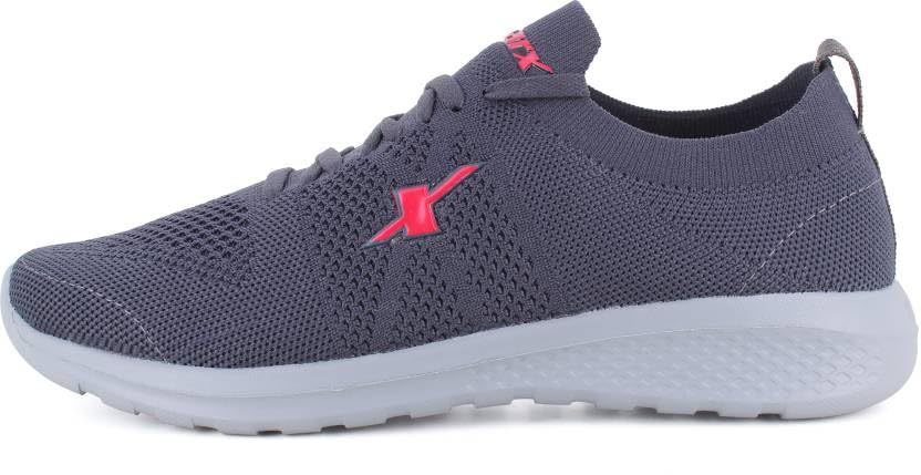 SPARX Mens Grey Slip on Sports Shoes - Image 4