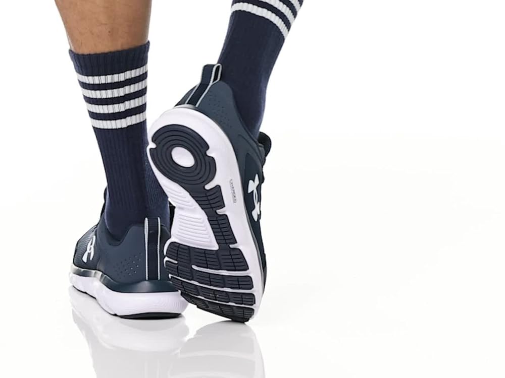 Under Armour Men's Charged Assert 9 Academy Blue White - Image 5