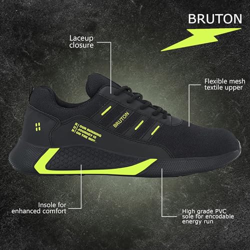 BRUTON Men's Sport Running Shoes Casual Sneakers - Image 4