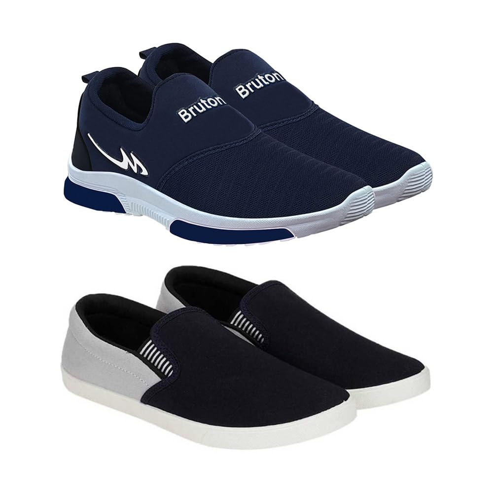 BRUTON Men's Sports Running Shoes & Loafers