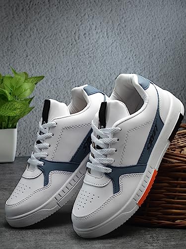 ASIAN Men's White Casual Sneaker - Image 4