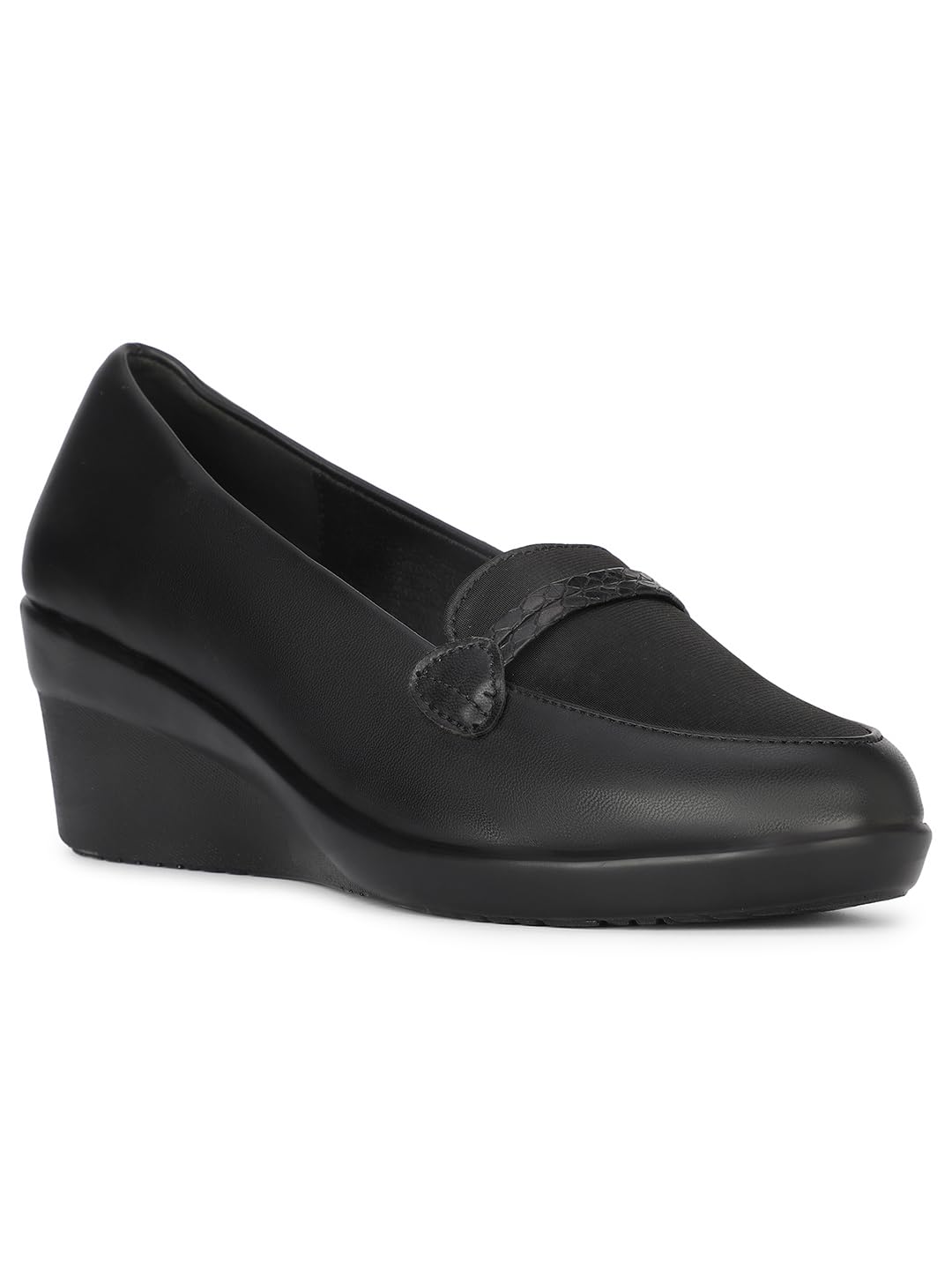 Bata Women's Wedge Heel Loafers