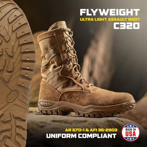 Belleville One Xero C320 Coyote Brown Assault Boot - Image 3