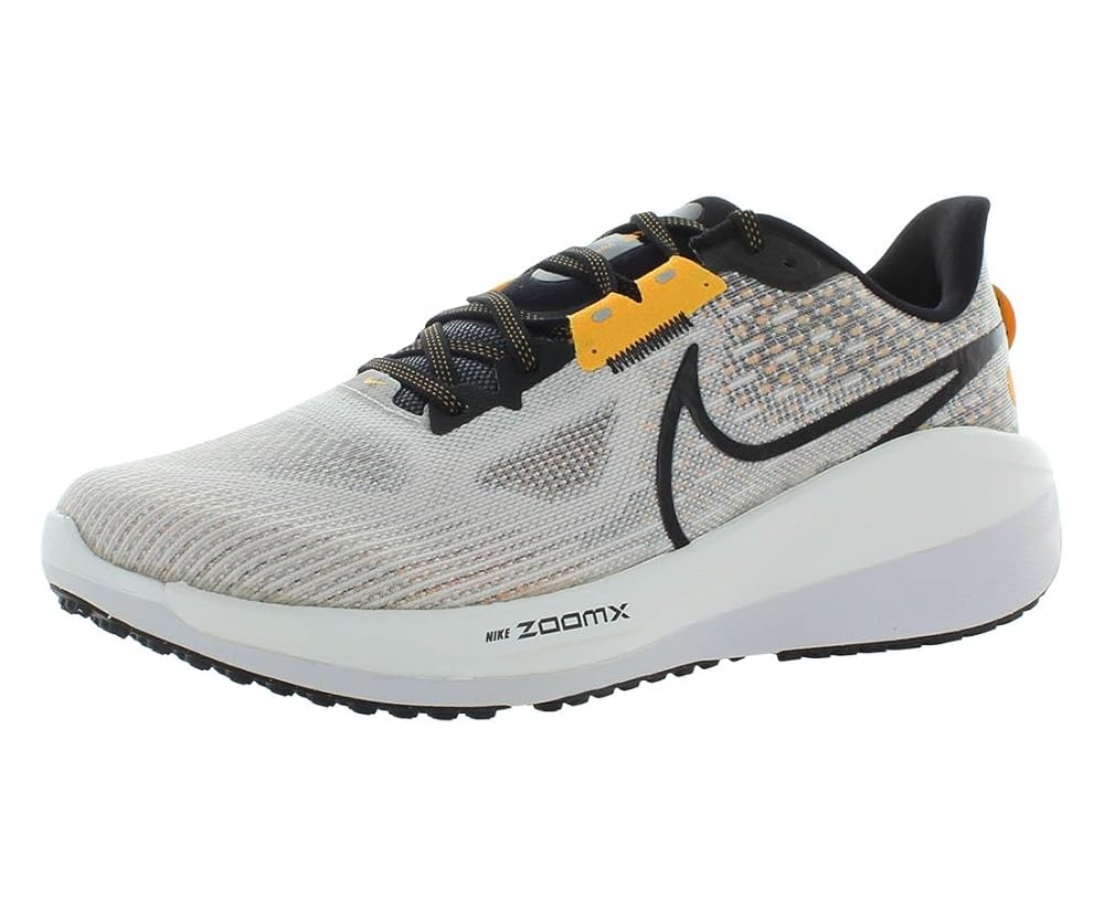 Nike Men's Vomero Sports Shoes - White Black Orange