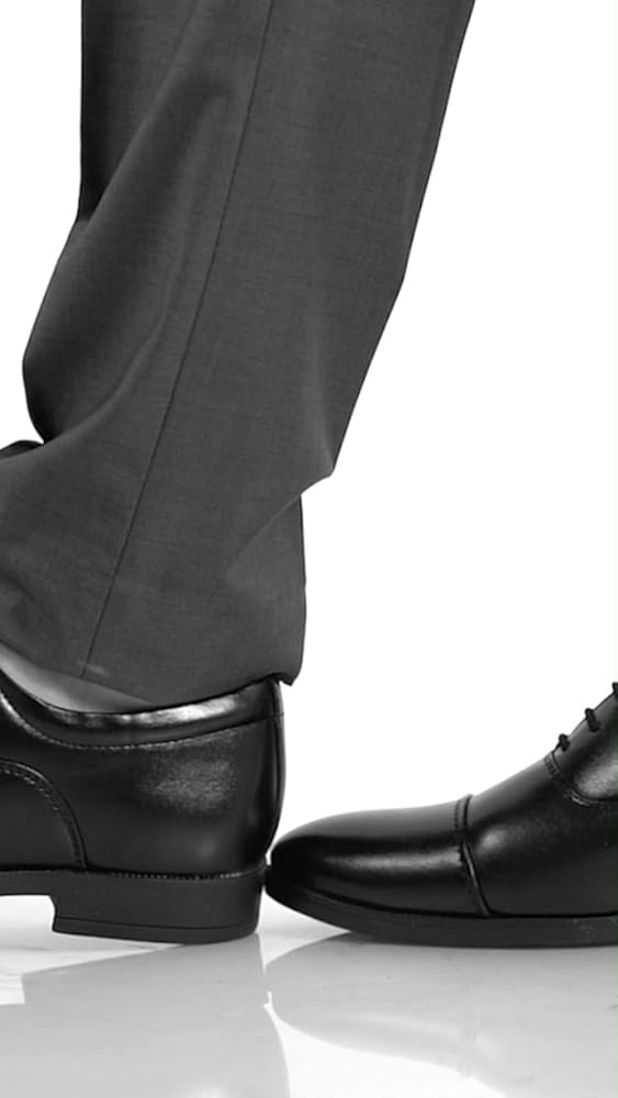 FAUSTO Men's Formal Derby Shoes - Image 3