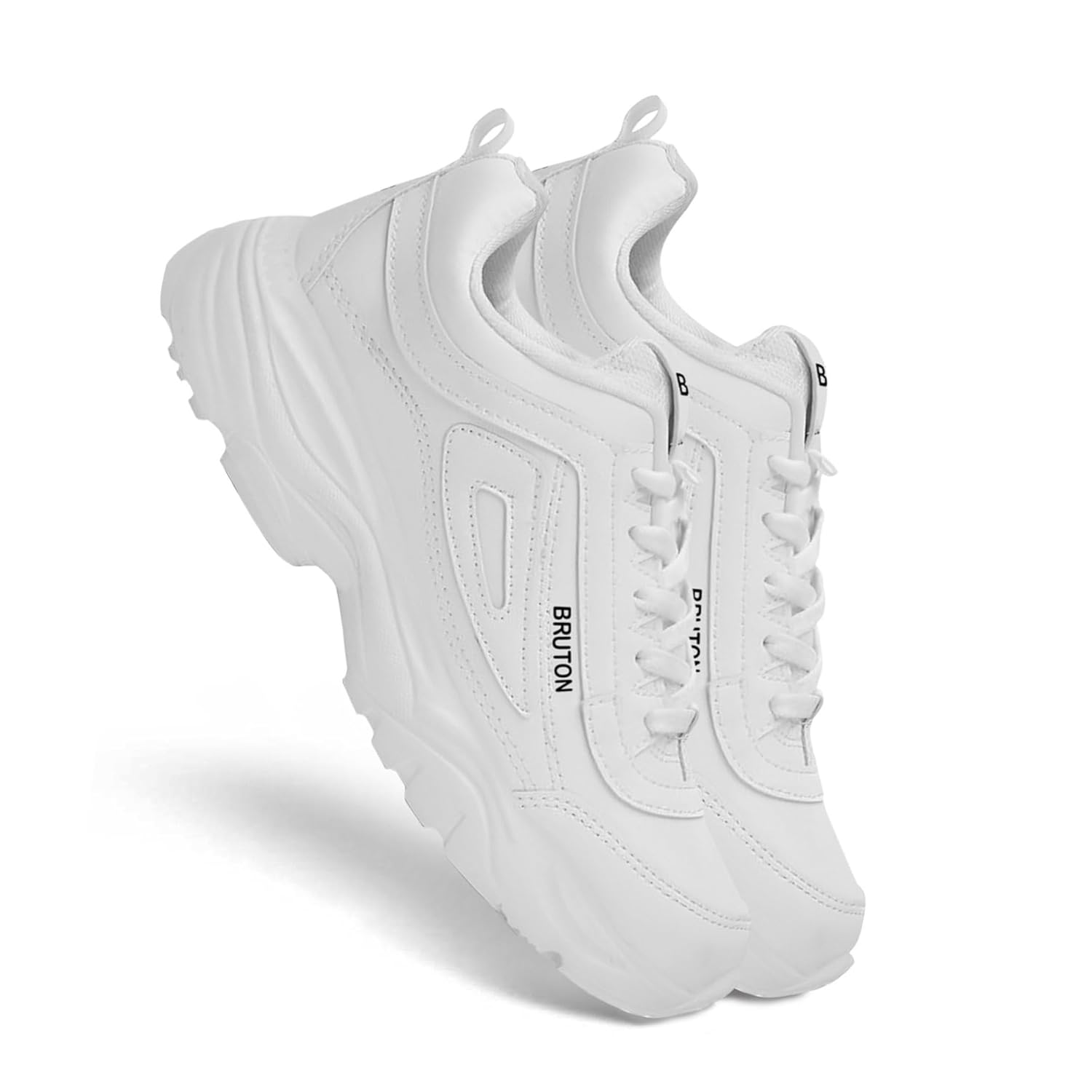 BRUTON EVA Lite Sneakers Casual Shoes for Men - White