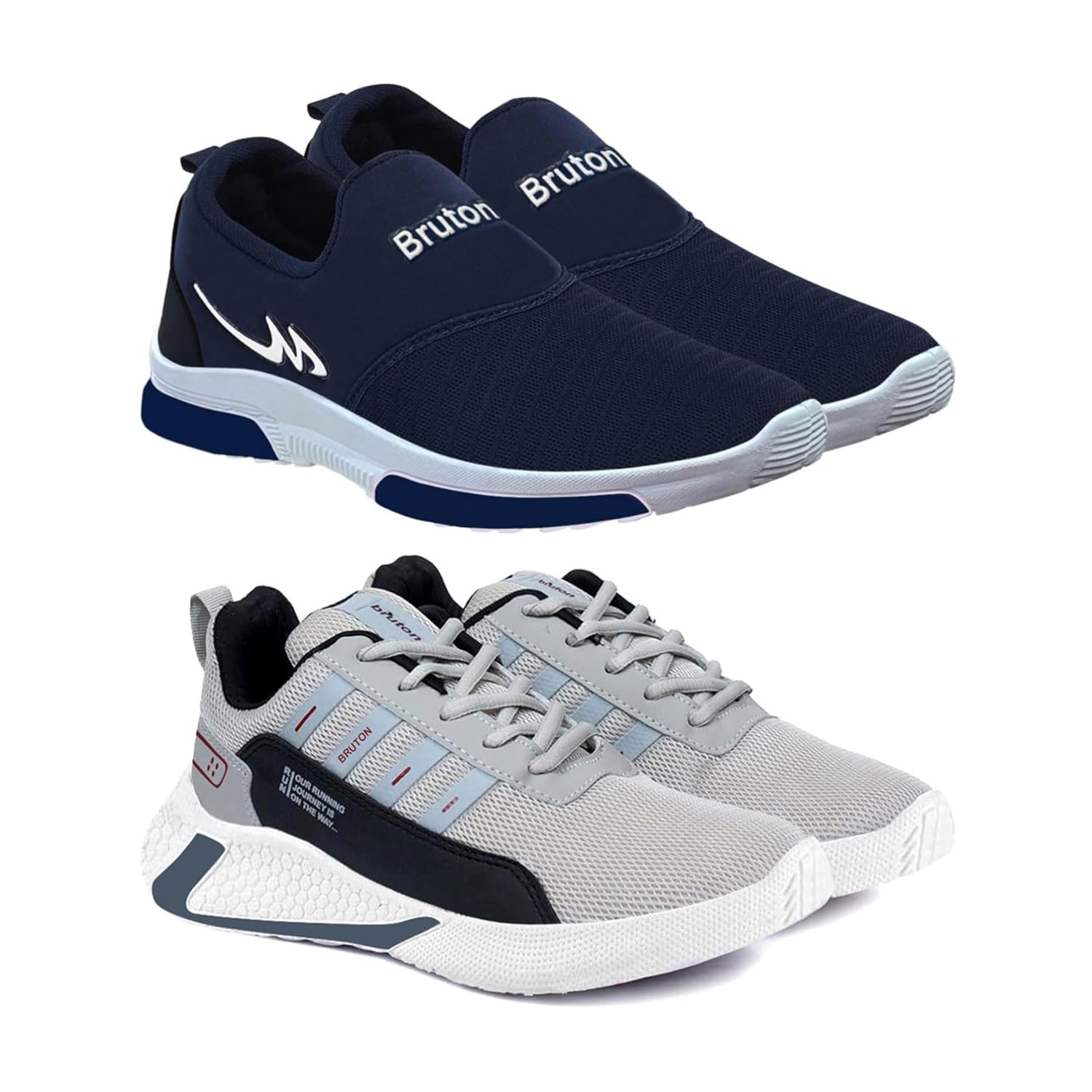 BRUTON Sports Running Shoes for Men & Boys - Combo Pack