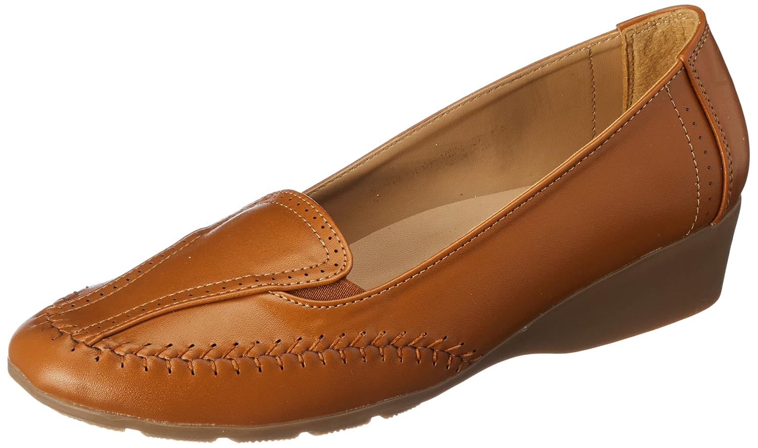 Bata Women's Wedge Heel Ballerina