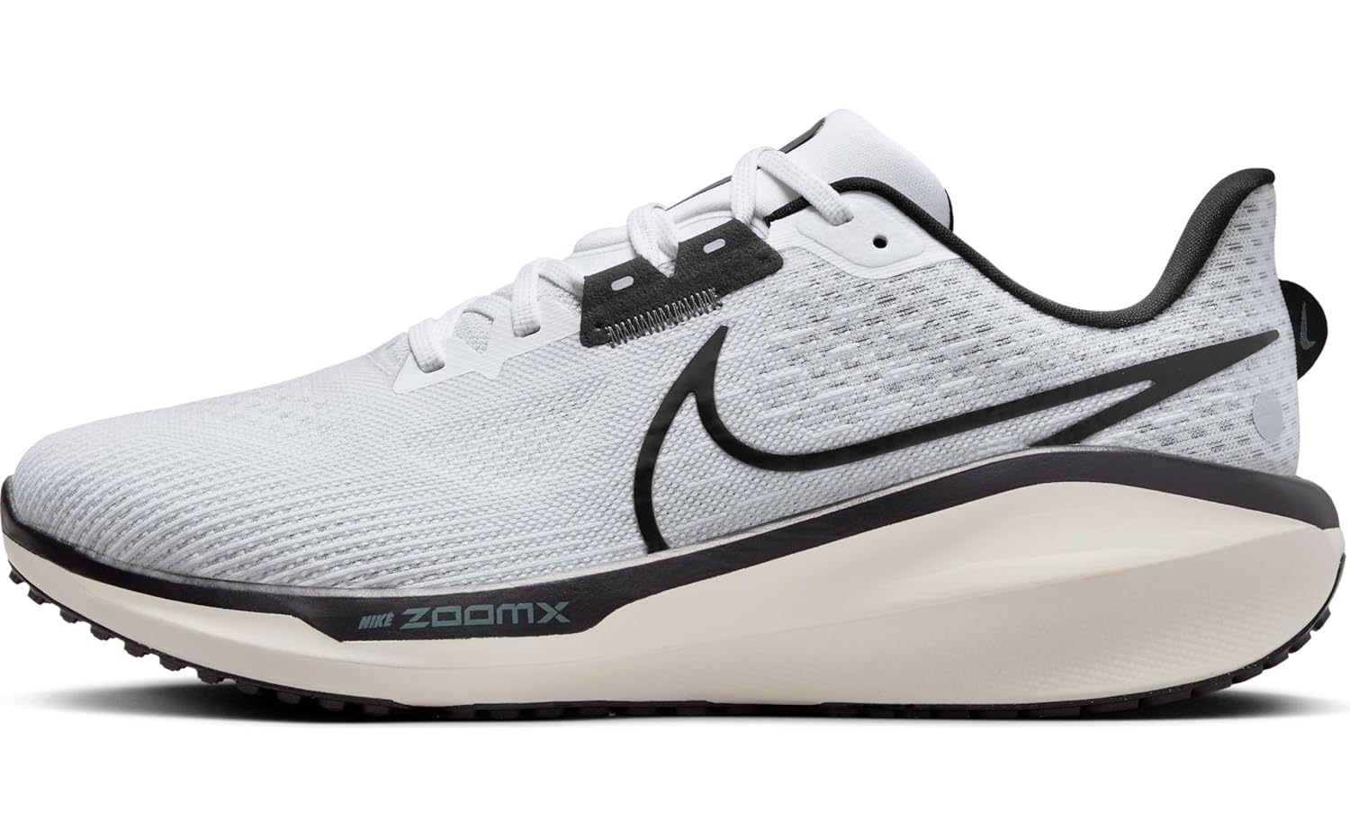 NIKE Men's Vomero Running Shoes - White Black