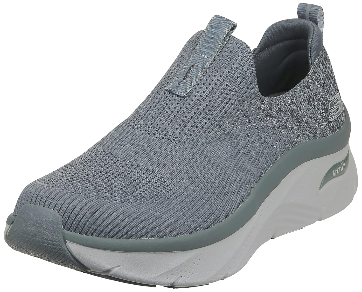 Skechers Men's Casual Shoes Arch Fit D'Lux Gray