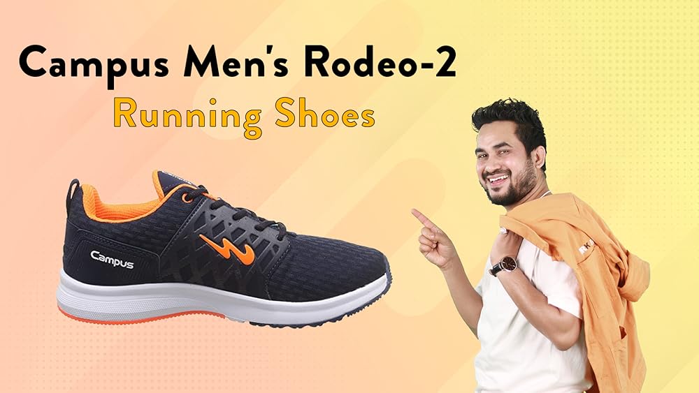 Campus Mens Rodeo Pro Running Shoes - Image 3